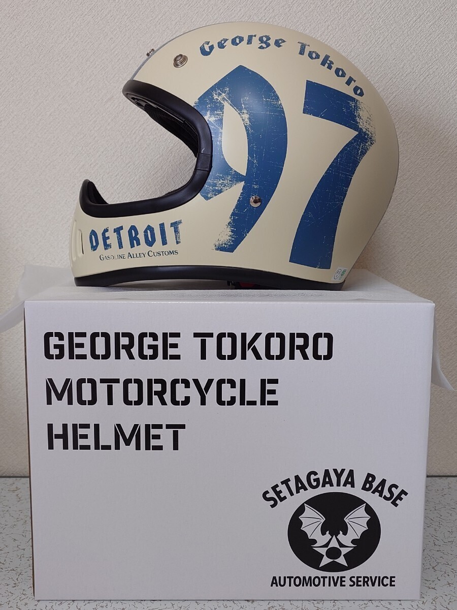 世田谷ベース デトロイト・ガソリンアレー 所ジョージ 97 オリジナル フルフェイス ヘルメット DETROIT GASOLINE ALLEY 