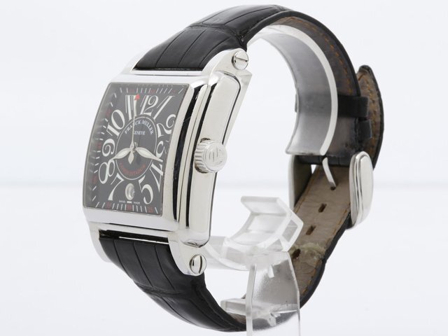 FRANCK MULLER フランクミュラー コンキスタドール 10000HSC 自動巻き 41mm メンズ■交換ベルト2本付■腕時計