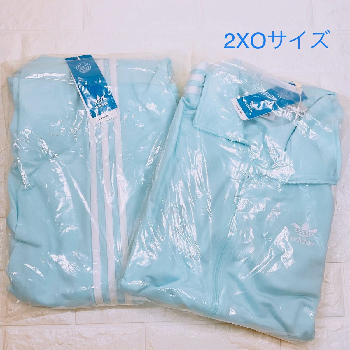 新品　adidas ファイヤーバード　ジャージ上下セット　2XOサイズ