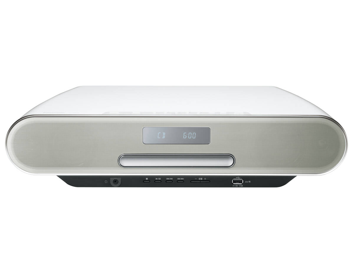 ◆新品未開封 Panasonic コンパクトステレオシステム SC-RS60-W [CD5枚チェンジャー/ハイレゾ/ワイドFM/USBでハイレゾ/MP3リマスター] 保付