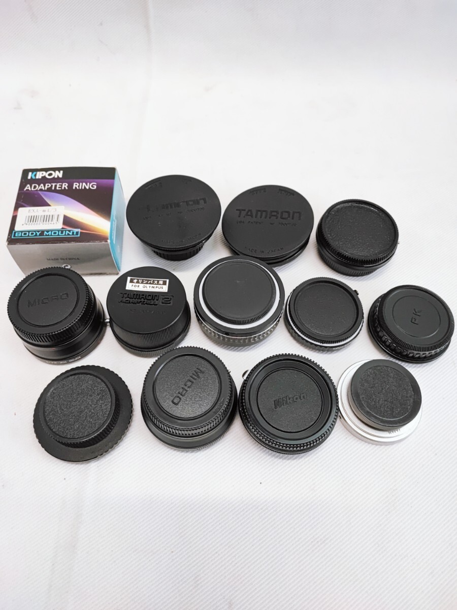 マウントアダプター まとめ カメラアクセサリー KIPON tamron KIPON NIK-m4/3 EXA-m4/3 当時物 コレクション オールド(0905)