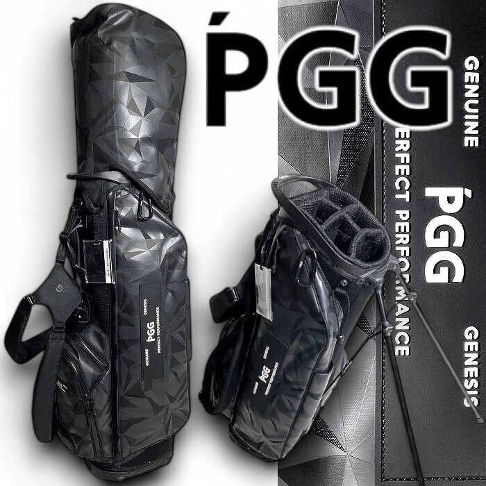 PGG by PEARLY GATES パーリーゲイツ 定価9.7万 9.5型 46inch対応 スタンド式 キャディバッグ ゴルフバッグ 3280902 012 ▲196▼50903w12