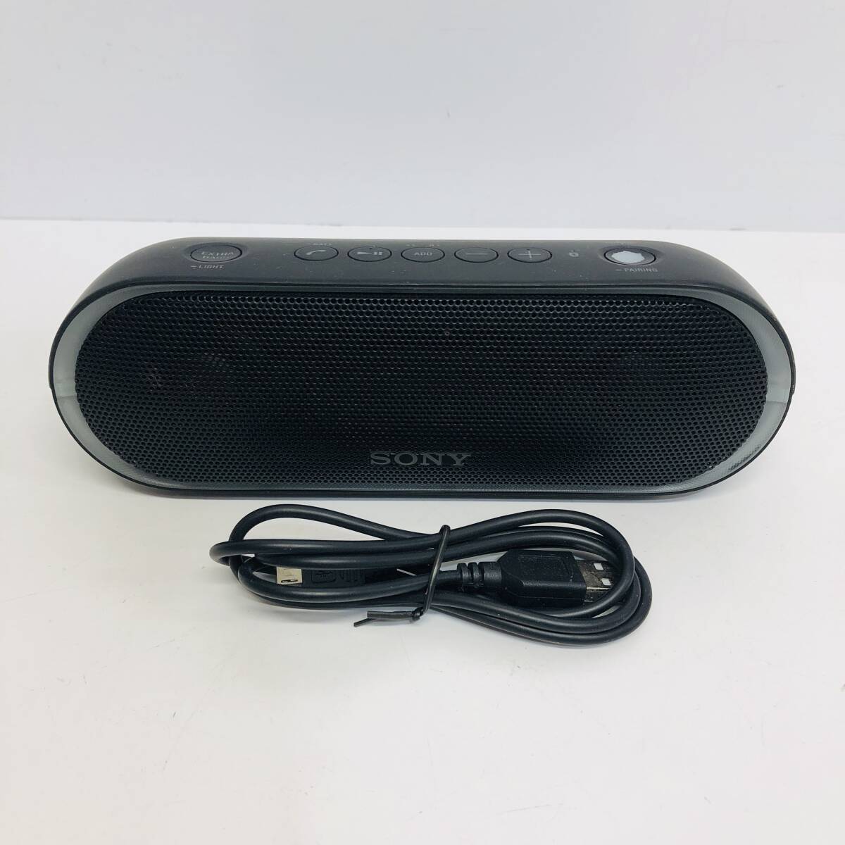 ●動作品 ソニー SRS-XB20 ワイヤレススピーカー SONY ブラック ポータブル Bluetooth 音楽 再生 オーディオ ブルートゥース S4550