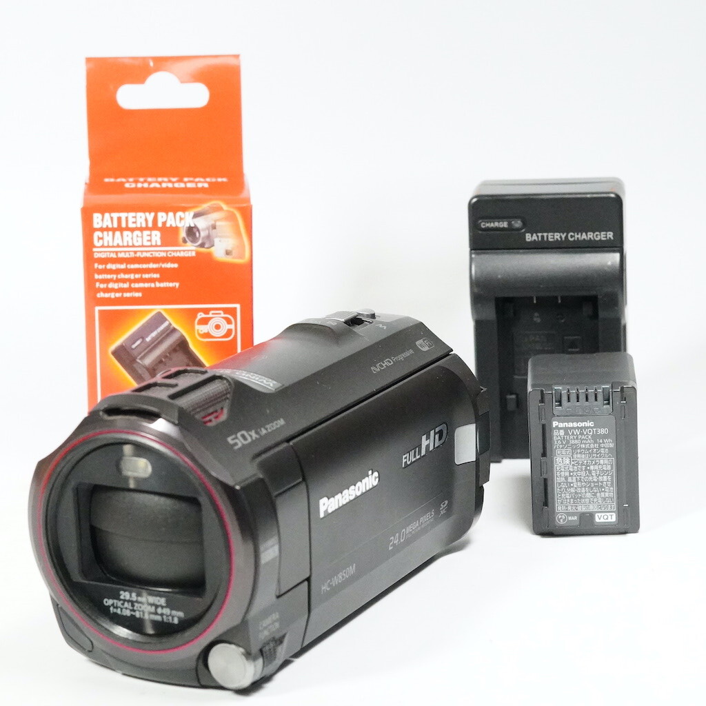 Panasonic パナソニック HC-W850M ブラック /2175動作OK 返金保証