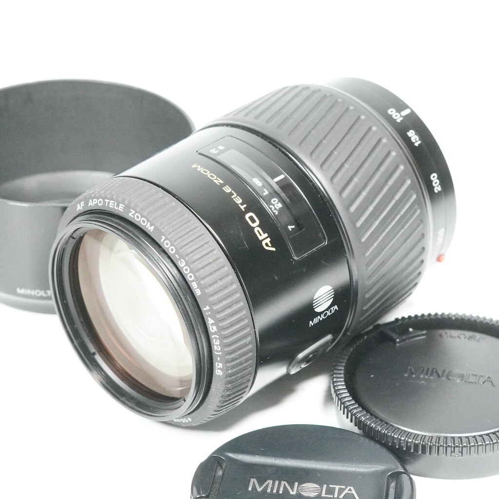 MINOLTA ミノルタ AF 100-300mm F4.5-5.6 APO /2211動作OK 返金保証