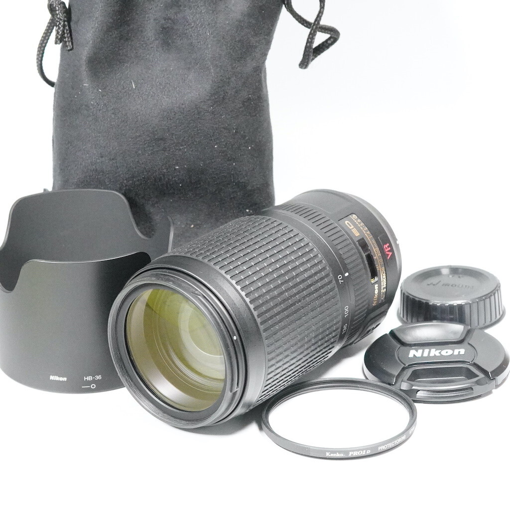 Nikon AF-S NIKKOR 70-300mm F4.5-5.6 VR 動作OK 返金保証/2222