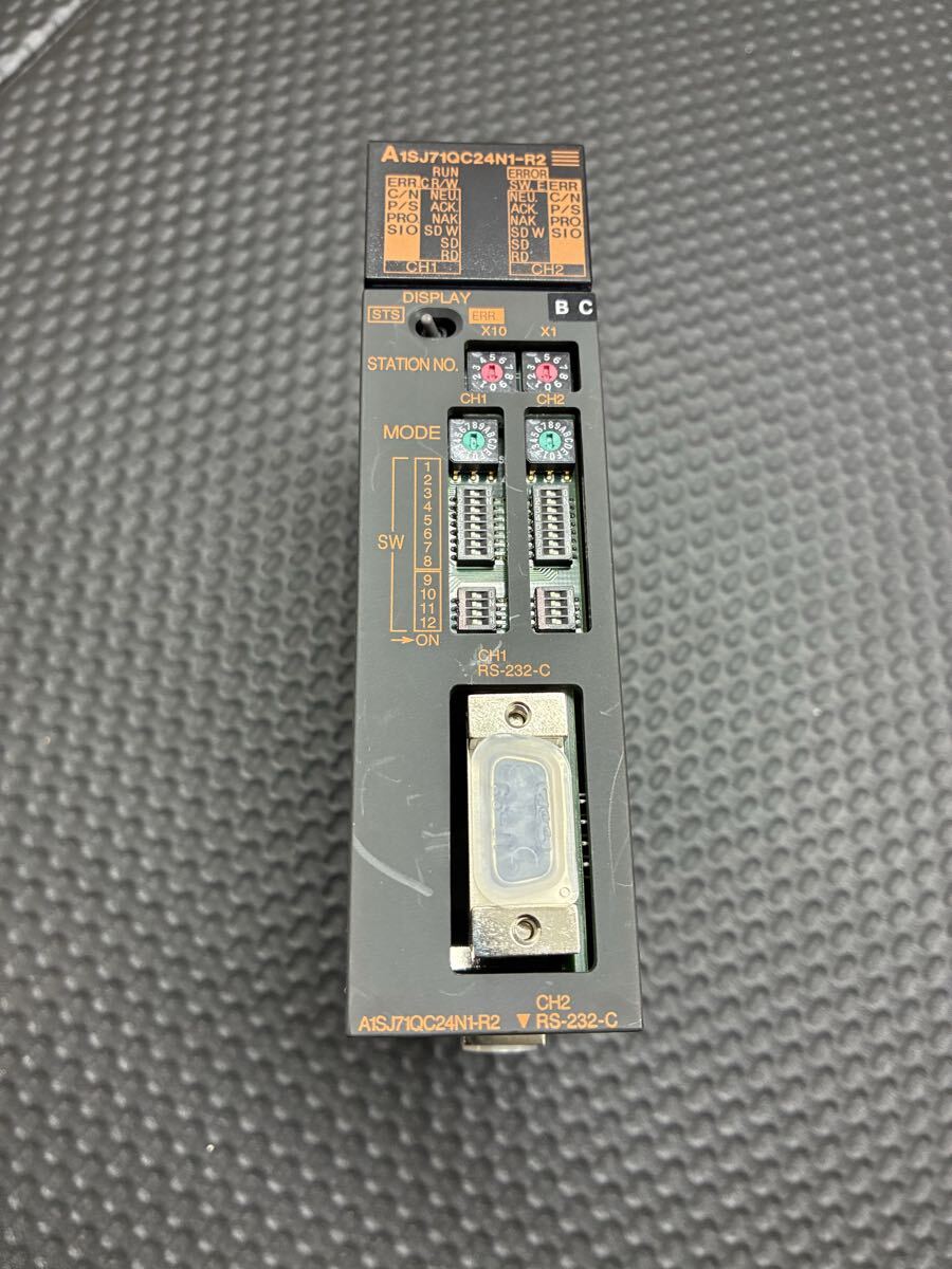 ★未使用保管品三菱電機 A1SJ71QC24N1-R2 PLC モジュール