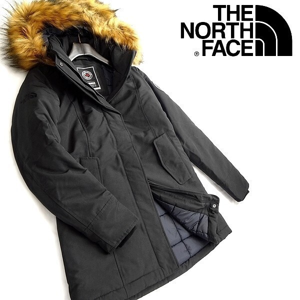 THE NORTH FACE ノースフェイス 新品 定3.7万 耐久撥水 ジャケット マクマードパーカ コート NG80 BLK 80/XS レディース ▲052▼kkf1516a