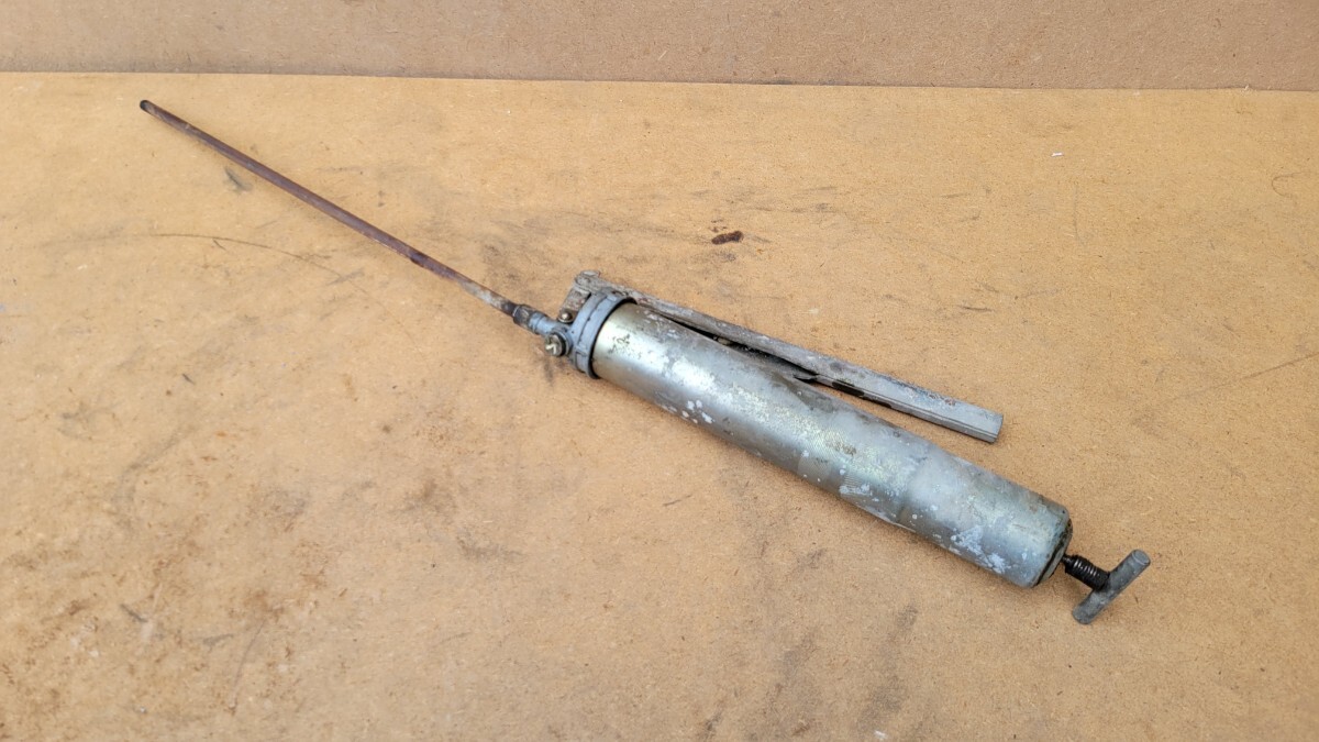 小松製作所 ハンドグリースガン レバー式 グリスガン グリスポンプ注入用工具 大工道具 DIY 重機 ユンボ