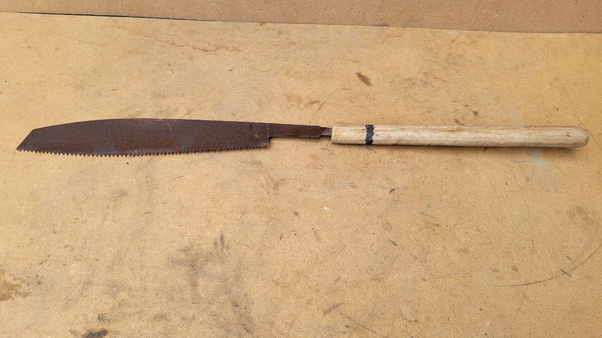 ノコギリ のこぎり 大鋸 大工道具 古道具 木挽鋸 古民具 アンティーク レトロ ハンドツール DIY 3