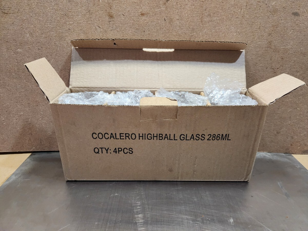 COCALERO コカレロ ハイボールグラス グラス コップ 4個セット 新品未使用