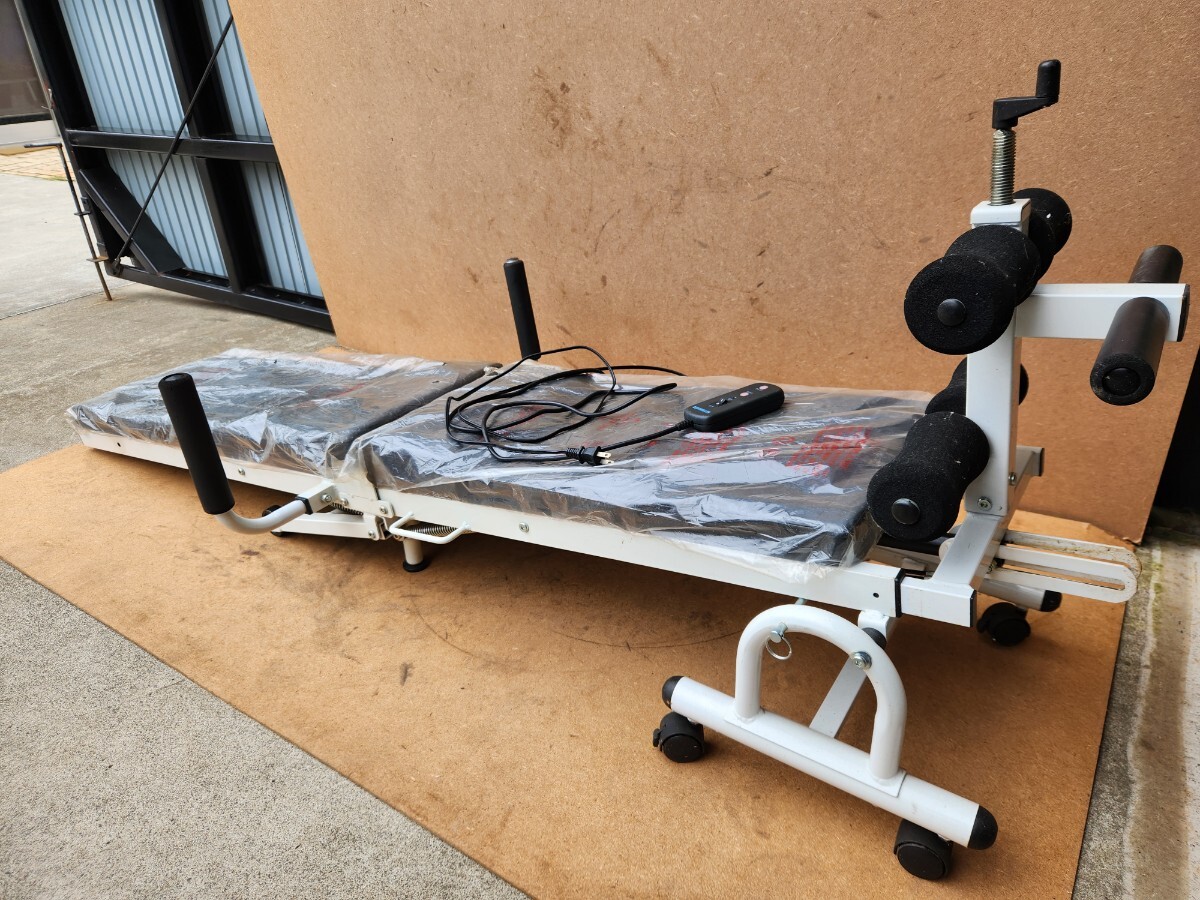 センターポールグリップ付 シットアップ 腹筋ジム 筋トレ ダイエット ベンチ シットアップ ベンチ ジム トレーニング動作、通電確認済み