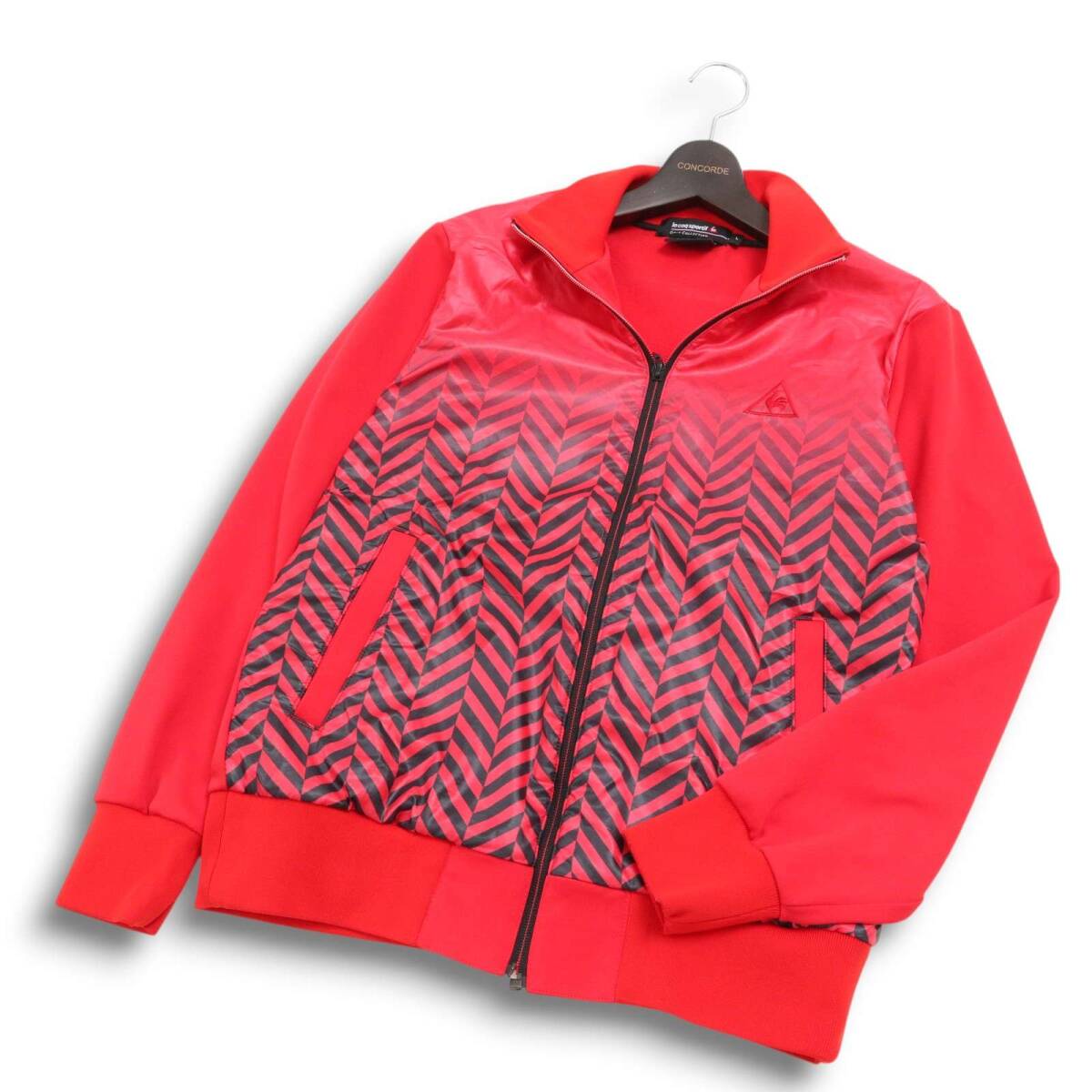 le coq sportif GOLF ルコック スポルティフ ゴルフ 秋冬 裏起毛 ウインドブレーカー ブルゾン ジャケット Sz.L メンズ