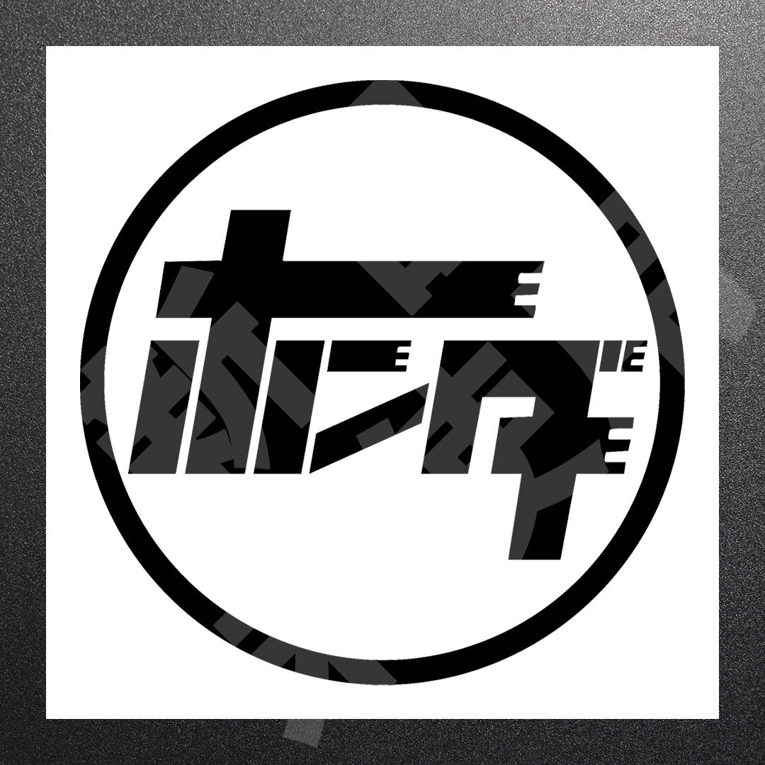 超高品質☆ホンダ・旧ロゴ風　カッティングステッカー　ブラック　1枚　縦160mm×横160mm | 切り文字 | 切文字 | 新品 | 未使用 | 送料無料