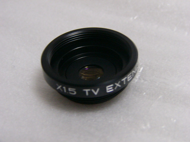 ★ 日本製 Cマウントレンズ用 TV Extender　1.5X (1.5倍)