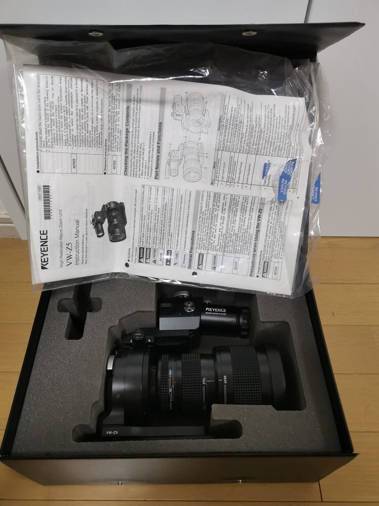 ★未使用に近い★ Keyence VW-Z5 最高級 高解像度マクロ6倍ズームレンズセット マイクロスコープ用
