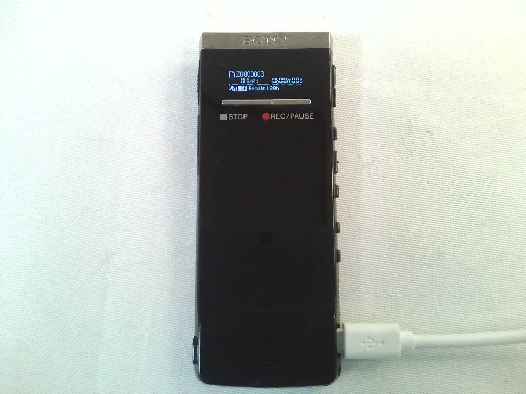 SONY ソニー 　ICレコーダー　ICD-TX50　ボイスレコーダー★再録OK！充電NG　ジャンク　　