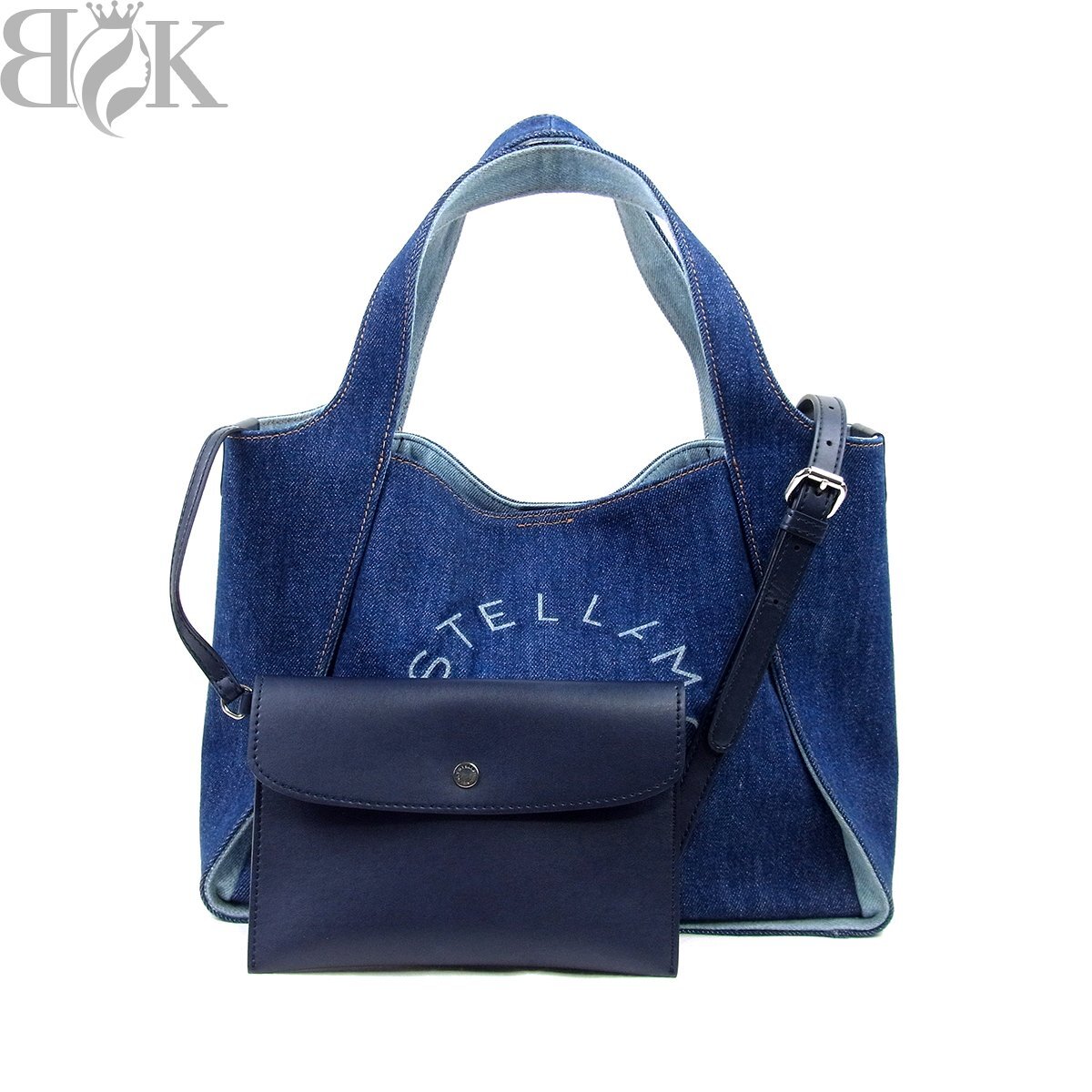 ステラマッカートニー デニム 2WAYバッグ SU22 513860 WP0010 ハンドバッグ トートバッグ ショルダーバッグ STELLA McCARTNEY 〓