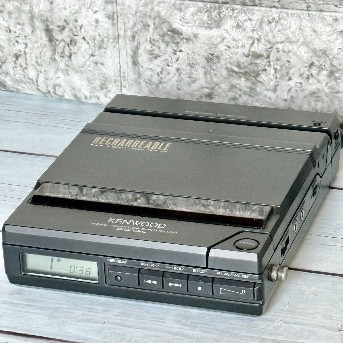 送料無料 KENWOOD「DPC-55」'80年代ヴィンテージCDプレーヤー