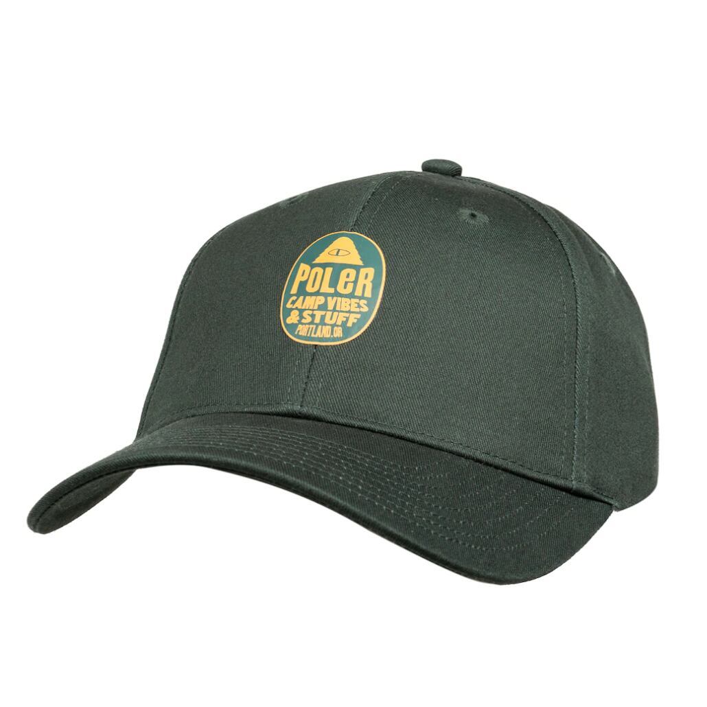 ポーラー POLeR FRUIT STICKER DAD HAT　カラーTEAL 新品