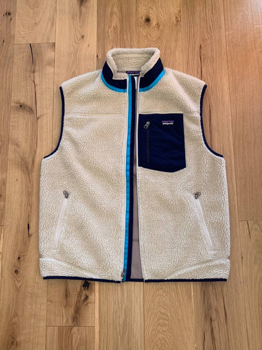 ★パタゴニア クラシック レトロX ベスト L ナチュラル 新品同様 ミント NOS ビンテージ フリース patagonia ★