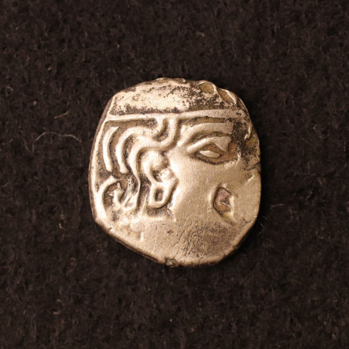 *[令]インド・スキタイ王国 西クシャトラパ ドラクマ銀貨（200-400）古代ギリシャコイン,古代ローマ[E2539]7b5