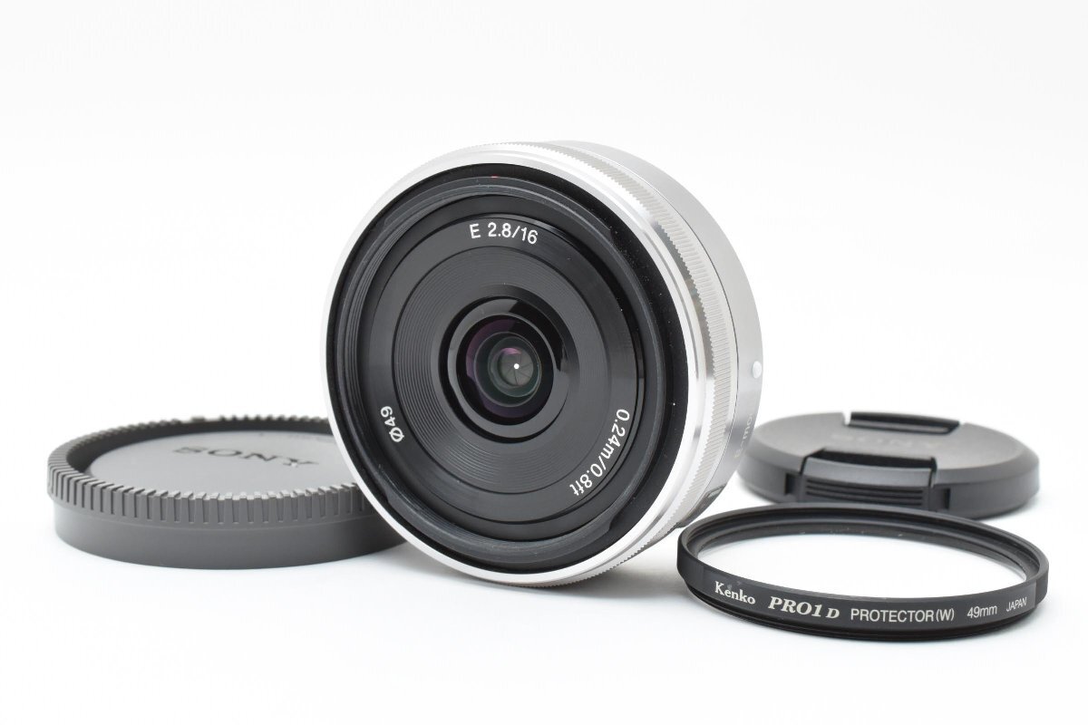 SONY ソニー E 16mm F2.8 単焦点レンズSEL16F28 美品