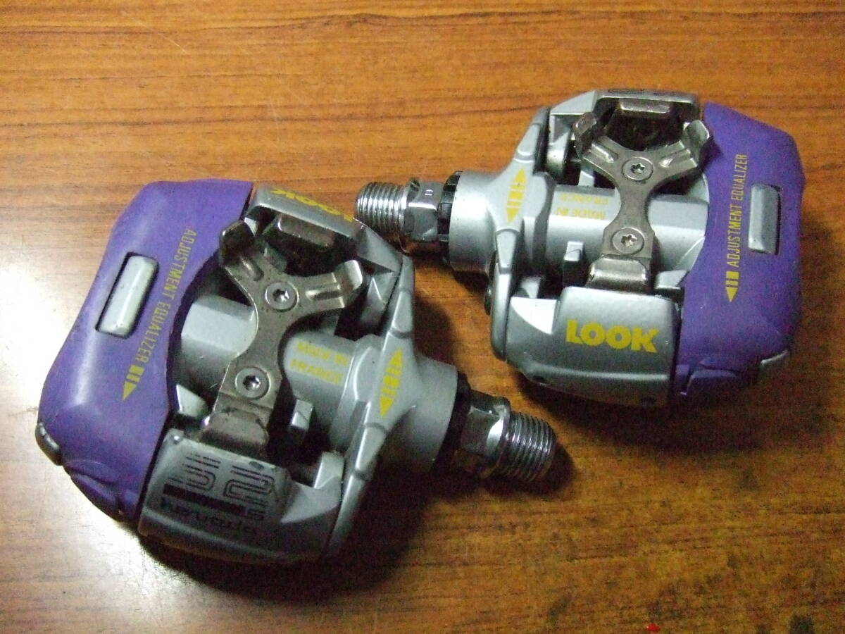 Q537 LOOK S2 nevada S フランス製 ビンディングペダル 中古　現状品