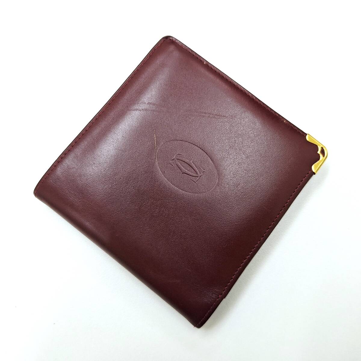 ◆　カルティエ マストライン 二つ折り 財布　◆