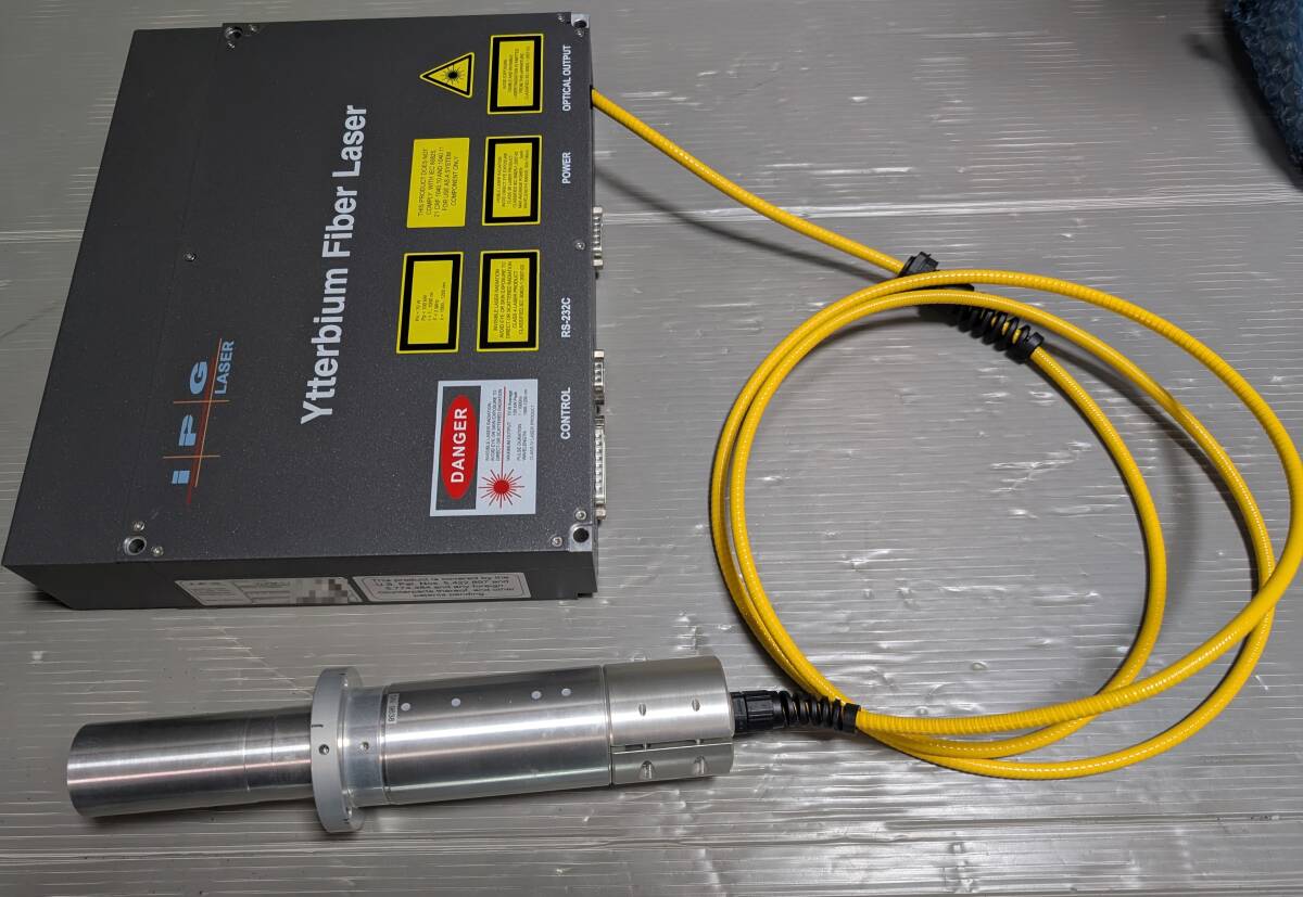 IPGフォトニクス Ytterbium Fiber Laser イッテルビウム ファイバーレーザー (B80)