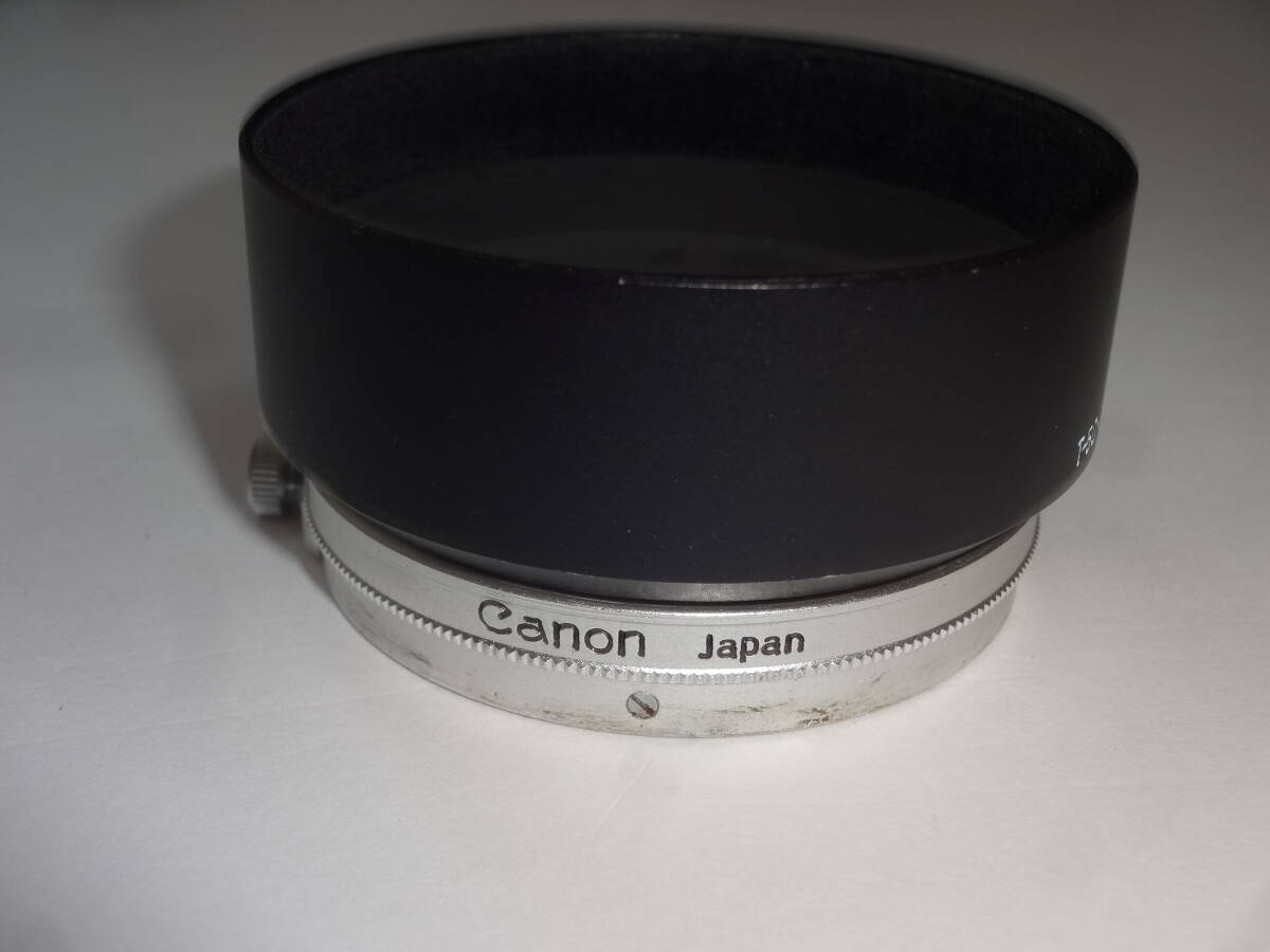 Canon T-50-2 キャノン L85mmF1.9、F2、R85mmF1.9用 内径50mm カブセ式 メタルフード 純正レンズフード 3363【送料無料】