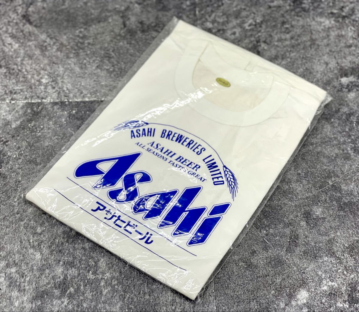 未使用/保管品■ASAHI BEER アサヒビール Tシャツ ノベルティ オリジナルウェア 当時物 ヴィンテージ■兵庫県姫路市から j6 25-3965