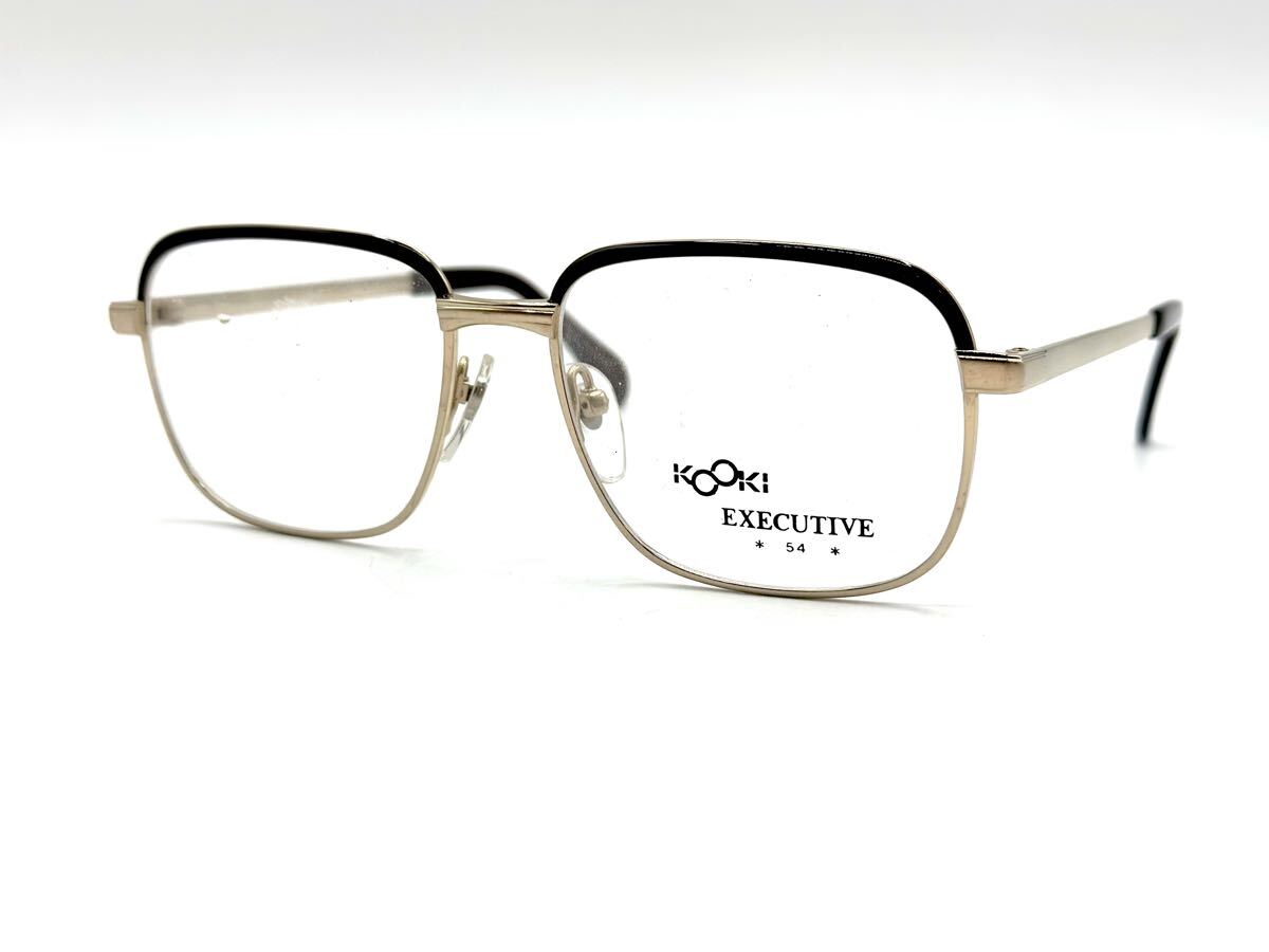 展示品■KOOKI DX 1010 TS 54□16 140 眼鏡 メガネ デッドストック 度なし■兵庫県姫路市から 25-1922