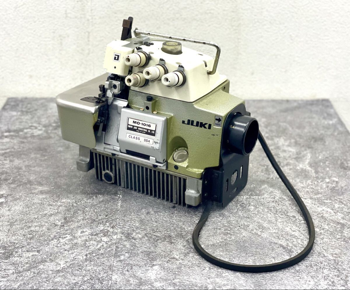 動作未確認■JUKI ジューキ 工業用ミシン ロックミシン MO-1016 インターロックミシン 手工芸 ハンドクラフト■兵庫県姫路市から 25-3989