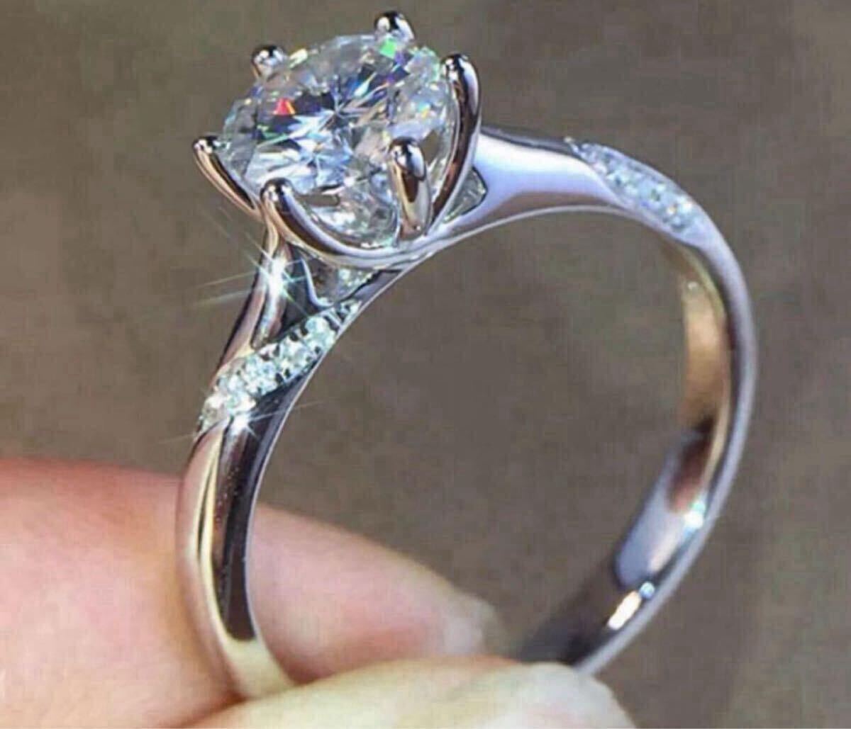  ラボグロウンダイヤモンド リング 。無改色1.83ct Dカラー VS1 PT950製 上品 IGI鑑別書付