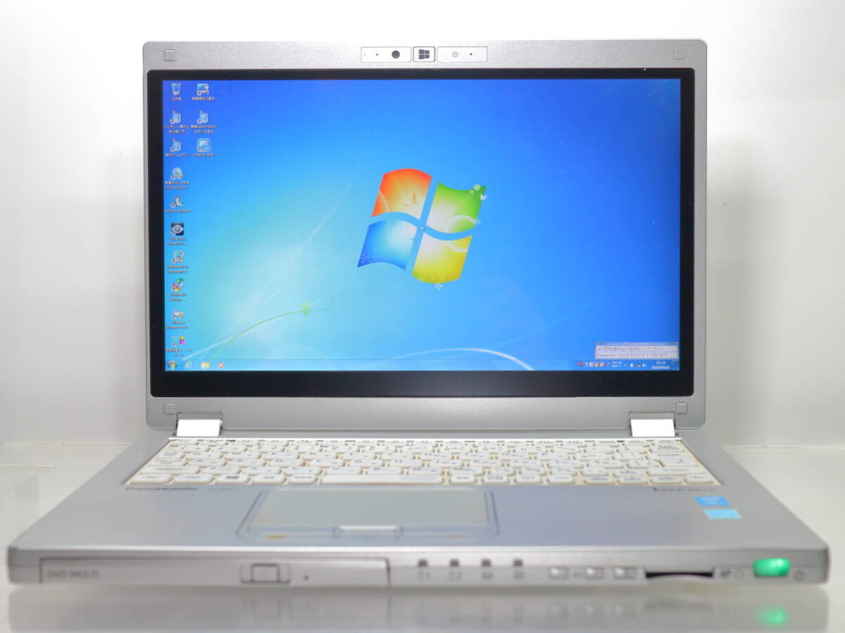 Panasonic Let’s note MX3 CF-MX3JDCCS/Core i5-4310U/4GBメモリ/M.2 SSD128GB/DVD/フルHDタッチパネル/Windows7 リカバリ領域有 #0905