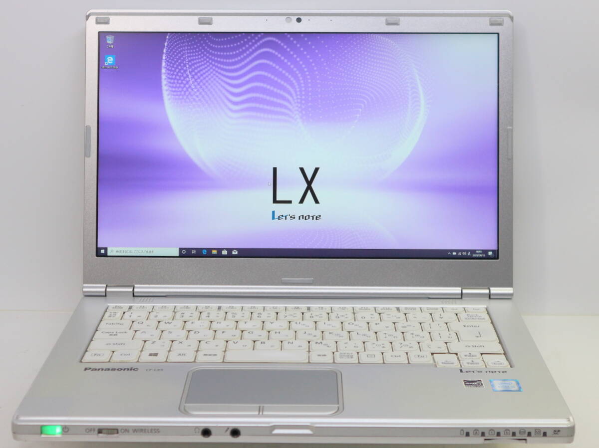 Panasonic Let's note LX5 CF-LX5YDKVS/Core i5-6300U/4GBメモリ/HDD500GB/DVDマルチ/Full HD 14.0TFT/無線LAN/Windows10 Pro 64bit #0915
