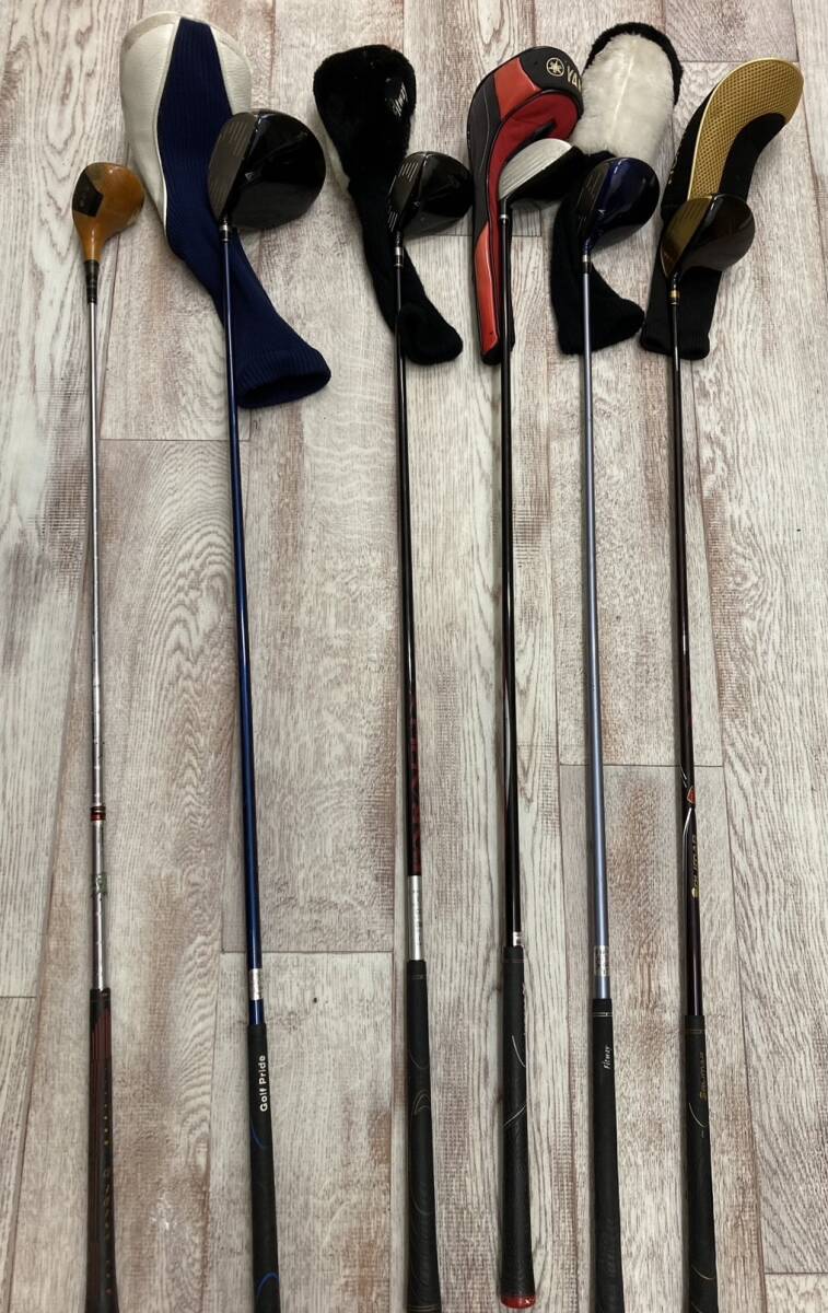 6点セット Fitway 4 Decatan 7 Custon TOBUNDA si オリマー ORLIMAR ORM-707F inpresX 7 YAMAHA スポーツ ゴルフ フェアウェイウッド