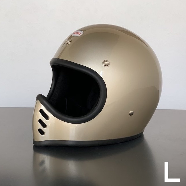 OCEAN BEETLE「MTX」シャンパンゴールド　サイズ：L　（装飾用 オーシャンビートル ビンテージ フルフェイス