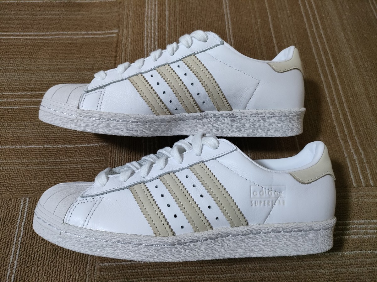 サイズ：24　未使用品　アディダス オリジナルス adidas Originals スーパースター エイティーズ SUPERSTAR 80s レザーインソール