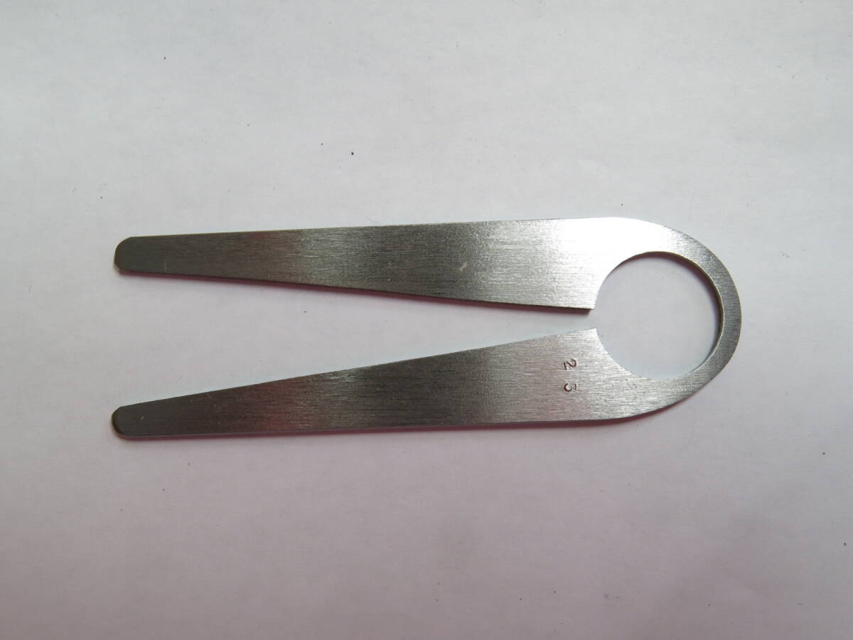 23mm リングレンチ 鉄製カメラレンチ 修理工具 23ミリ