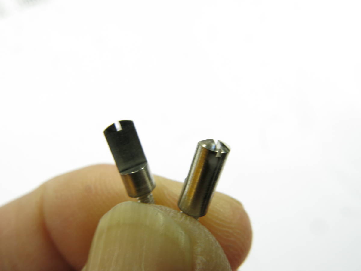 ライカ 1A型 マクロ 近接エルマー用 レンズストッパー 長ネジ パーツ 修理交換用部品 (35)