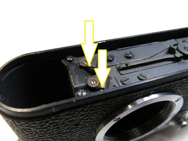 ライカ 3c 3f テンション調整ネジ Eリング 修理パーツ 4個セット (9)