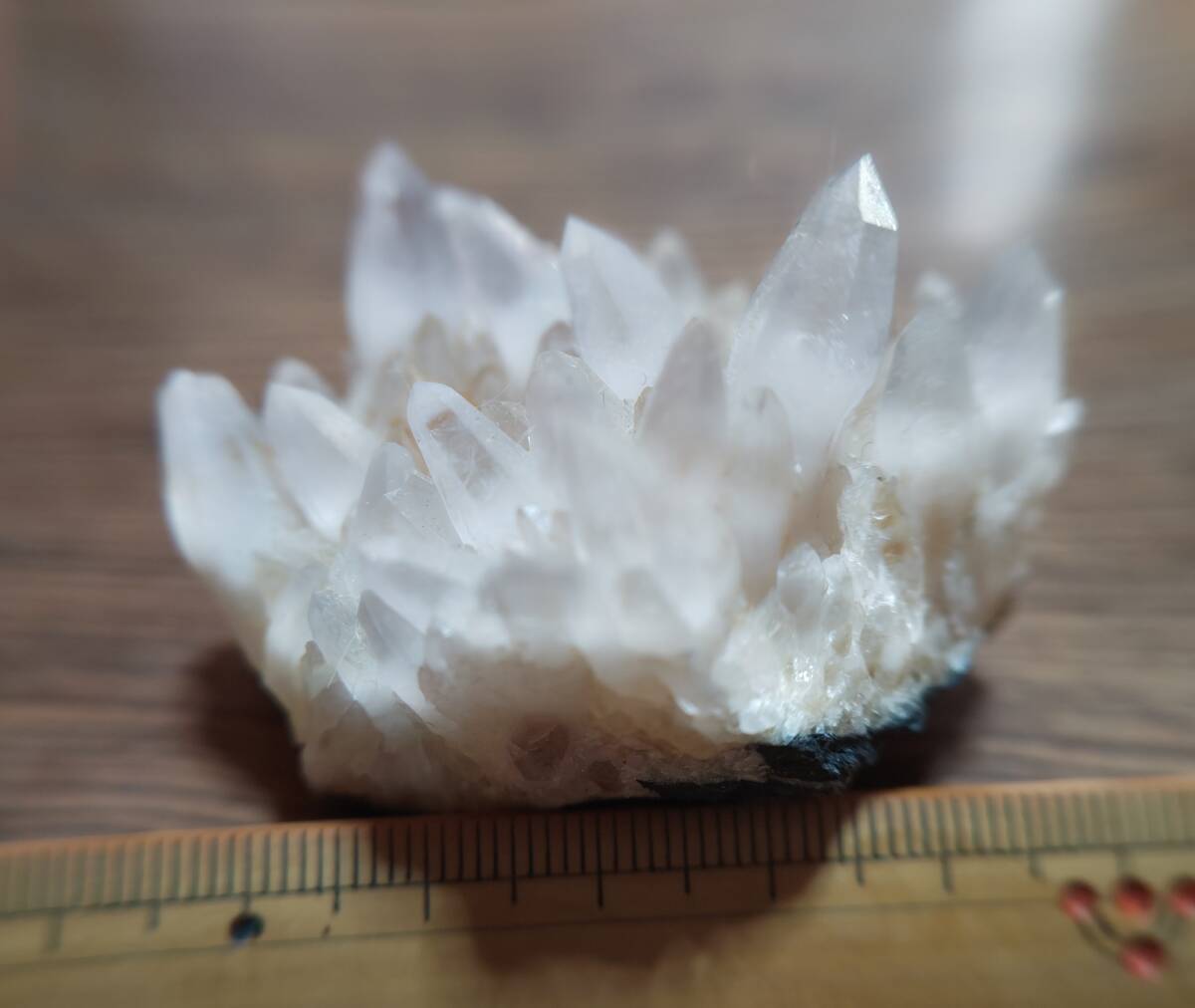 国産　水晶　鉱物　鉛沢　足尾町　紫水晶