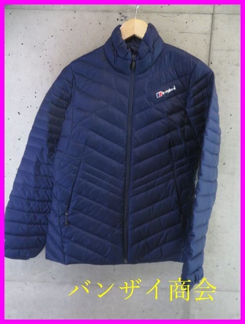 5190b23◆良品です◆軽量◆berghaus バーグハウス ライトダウンジャケット M/アウトドア/マウンテンパーカー/パンツ/フリース/ベスト　