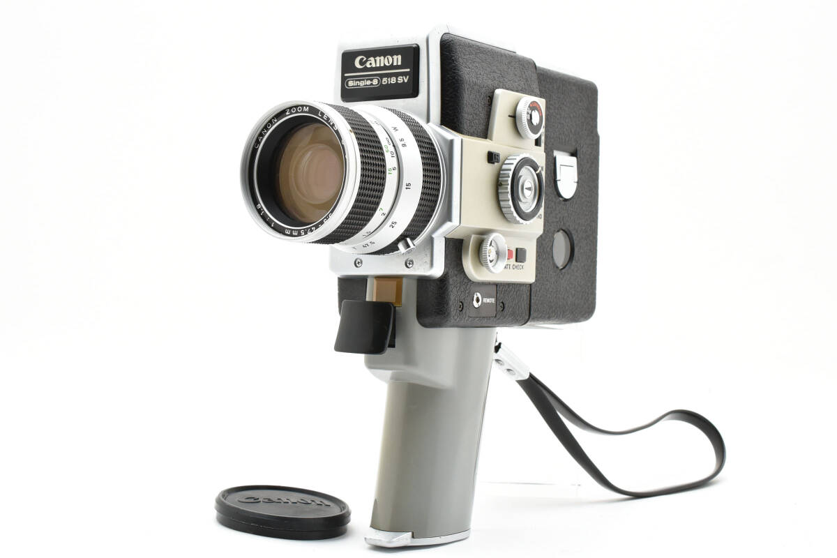 Canon キャノン Single-8 518 SV Single 8 8mm フィルムカメラ N113309 #2598411