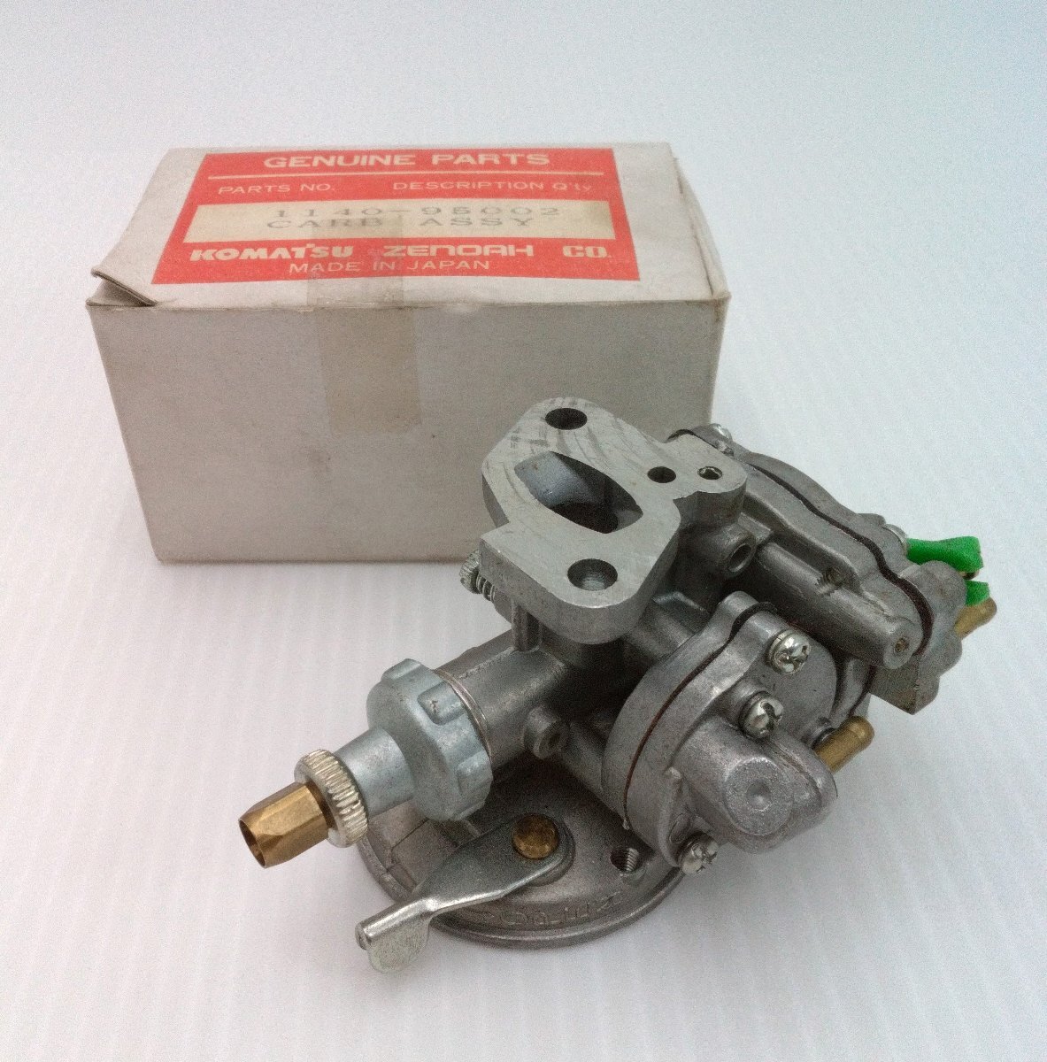 コマツゼノア キャブレター アッセンブリ 1140-95002 現品のみ 保管品 KOMATSU ZENOAH CARB ASSY パーツ【道楽札幌】