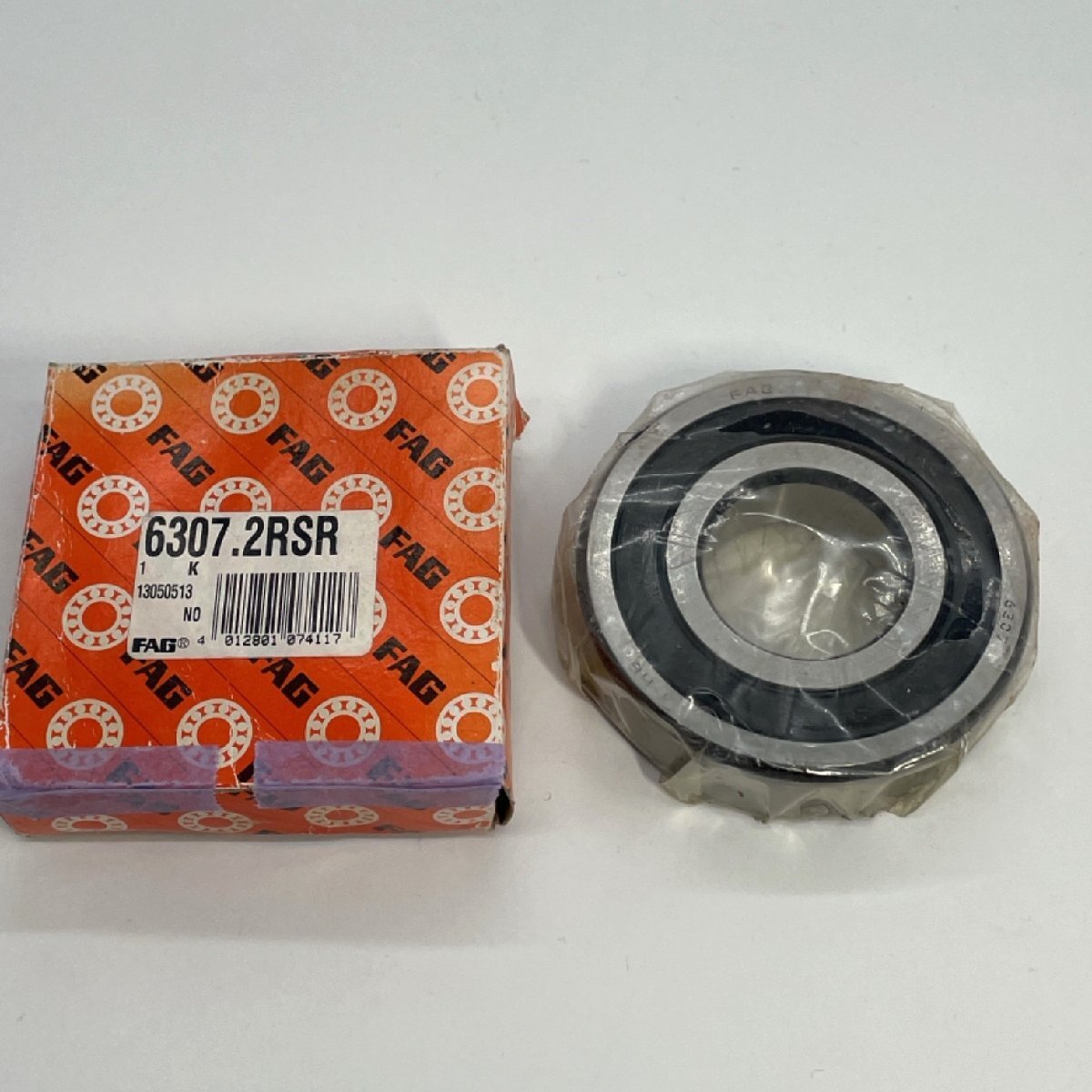 FAG 未使用 ボールベアリング 6307-2RSR Y-HB 6307 玉軸受 機械部品 倉庫保管【道楽札幌】