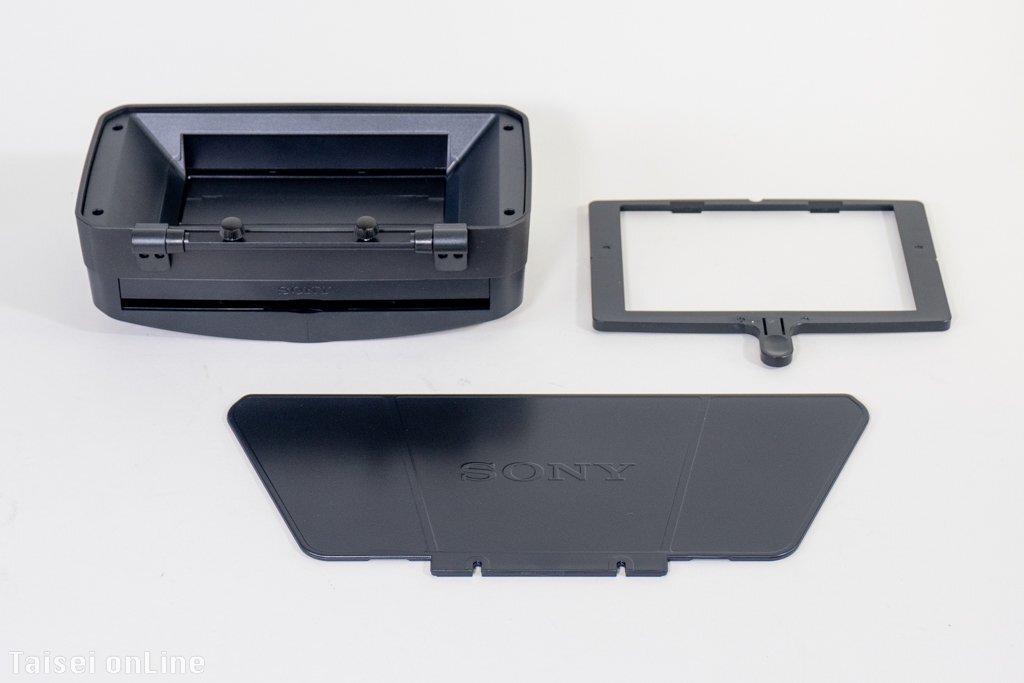SONY VCL-HG0872K用 フードセット (B) 未使用品 ワイドコンバージョンズレンズ用　25072312