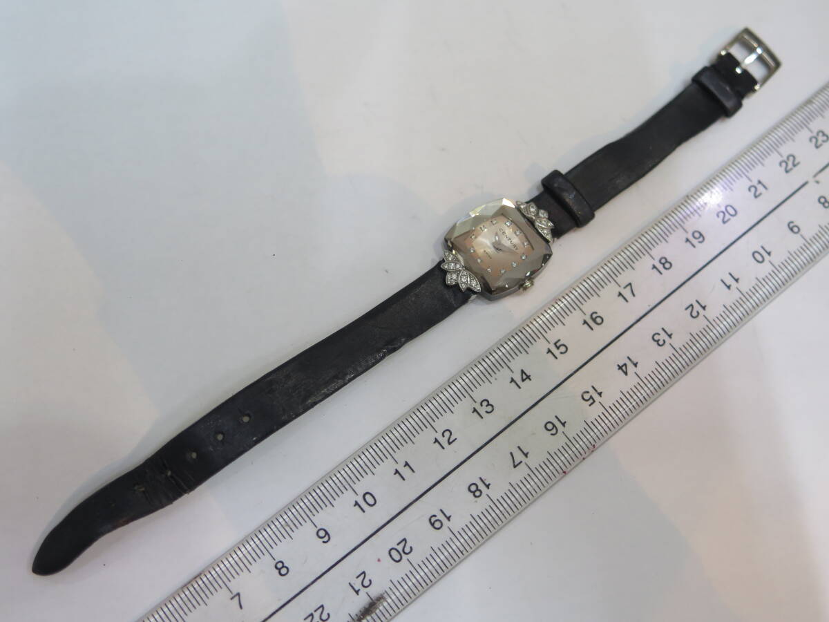 △□CENTURY センチュリー TIME GEM K18 12Pダイヤ レディース腕時計